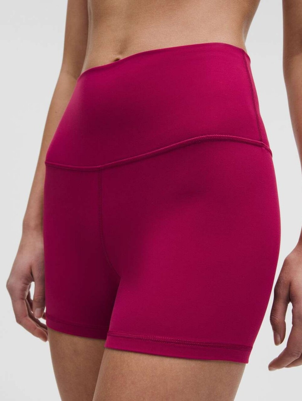 Lululemon Athletica High-Rise Bike Shorts - Raspberry Pink Size 14